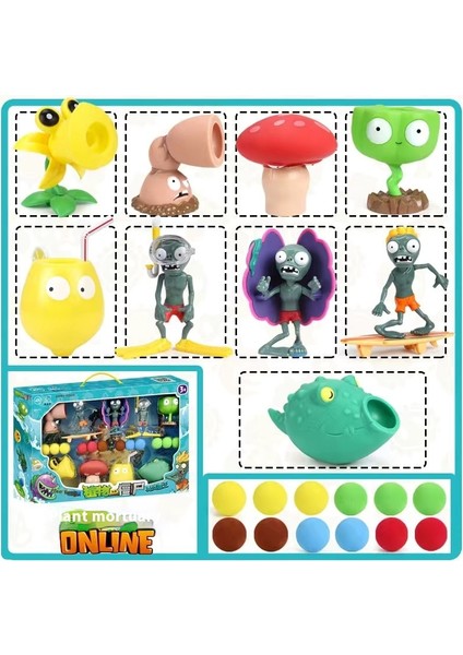 Plants Vs Zombies Oyuncak Figürleri Komple Hediye Seti (Yurt Dışından)