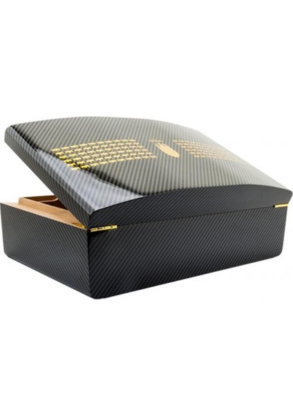 Special Edt. Carbonfiber Parmakizi Humidor Puro Kutusu 80's