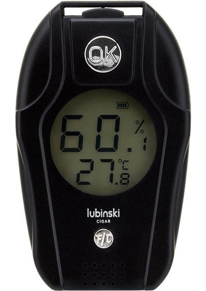 Dijital Nem Ölçer Higrometre Siyah