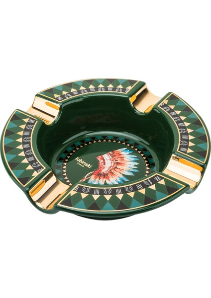 New Design Dörtlü Puro Küllüğü Yeşil