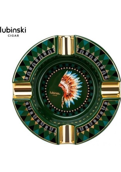 New Design Dörtlü Puro Küllüğü Yeşil fiyatları