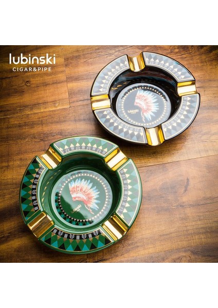 New Design Dörtlü Puro Küllüğü Yeşil modelleri