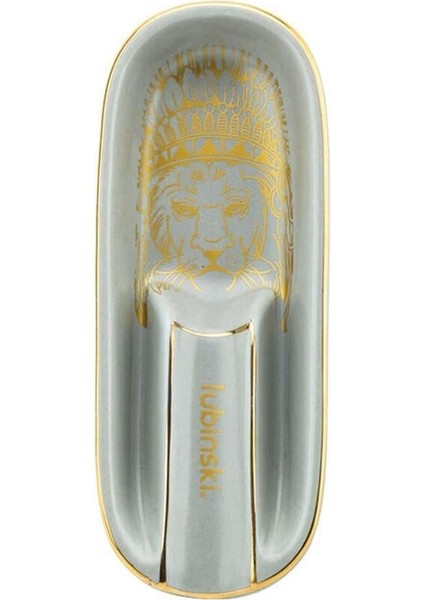 Lion Mat Porselen Puro Küllüğü Gri/gold Tekli