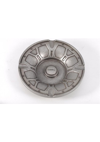 4'lü Puro Küllüğü Desenli Metal Gümüş