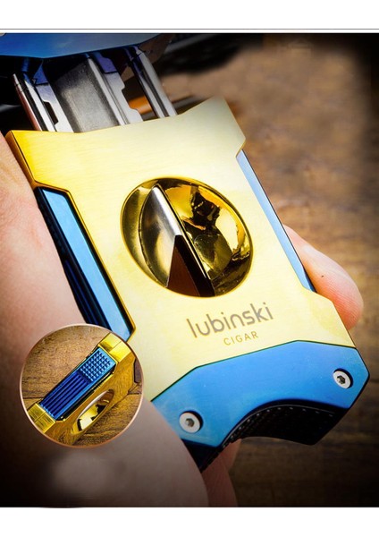 V-Cut Puro Kesici Blue-Gold (60RING) indirimleri