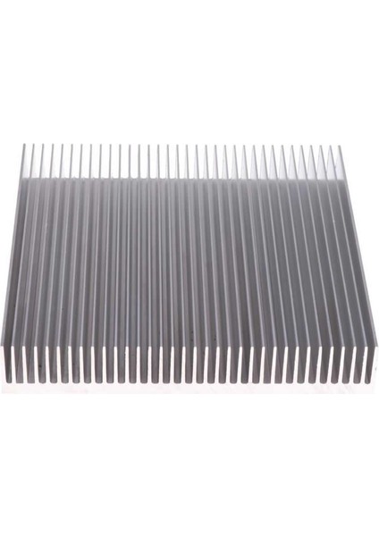 9cm x 9cm x 1.5cm Alüminyum Metal Soğutucu Blok Radyatör Amfi LED Entegre Transistor VGA Ram Memory Cpu Gpu Peltier Isı Düşürücü 34 Kanatlı