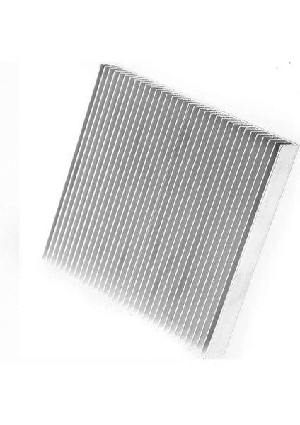 9cm x 9cm x 1.5cm Alüminyum Metal Soğutucu Blok Radyatör Amfi LED Entegre Transistor VGA Ram Memory Cpu Gpu Peltier Isı Düşürücü 34 Kanatlı
