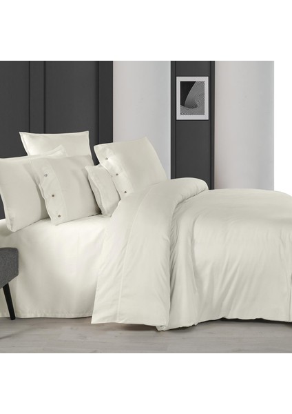 Monochrome Off WHITE%100 Pamuk Saten ''300 Tc" Nevresim Takımı Tk V1 fiyatları