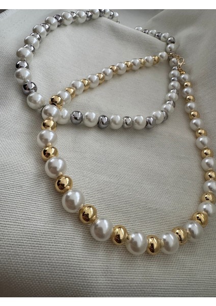 Özel Seri Incili Topçuk Kolye modelleri