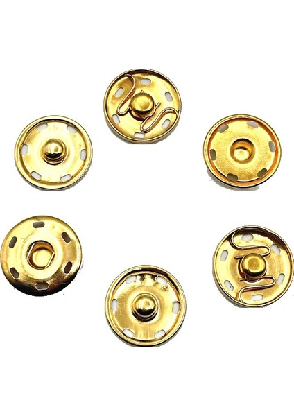25 mm Çıt Çıt 12 Adet (Sarı)