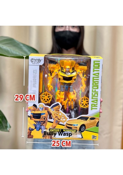 Transformer Robot El Modeli Süs Oyuncak Hediye (Yurt Dışından)