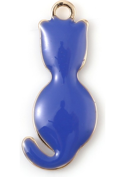 No.5 Boyutu Laat Tarzı Emaye Takılar Kolye Takı Yapımı Için Renkli Hayvan Çift Taraflı Emaye Payetler Pendnat (Yurt Dışından)