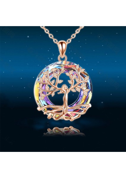 N1056 Yeni Moda Hayat Ağacı Kolye Tanrıça Kolye Takı Kişilik Trendi Benzersiz Lotus Ağacı Kadınlar Bayanlar Kız Hediye Için Aile (Yurt Dışından) fiyatları