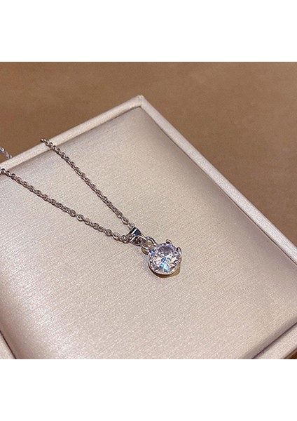 No.-11 Boyutu Vintage Zarif Lale Kolye Kolye Kadınlar Için Gül Kristal Zirkon Püskül Klavikula Zincir Gerdanlık Parti Düğün Takı Hediyeler (Yurt Dışından)