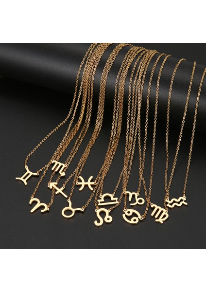 Altın Tarzı Kanser Paslanmaz Çelik Zodyak Kolyeonstellation Kolye Cz Astroloji Astroloji Zodyak Yıldız Doğum Günü Hediyeleri Kadınlar Için Kız (Yurt Dışından) fırsatları