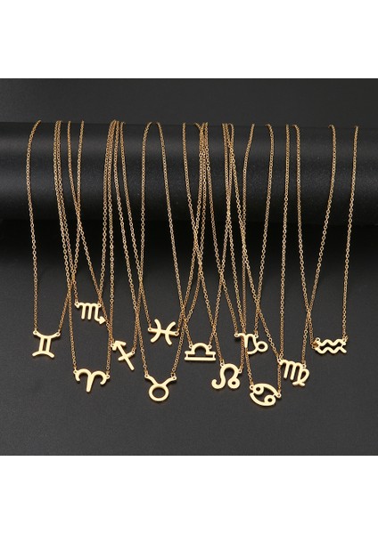 Altın Tarzı Kanser Paslanmaz Çelik Zodyak Kolyeonstellation Kolye Cz Astroloji Astroloji Zodyak Yıldız Doğum Günü Hediyeleri Kadınlar Için Kız (Yurt Dışından) indirimleri