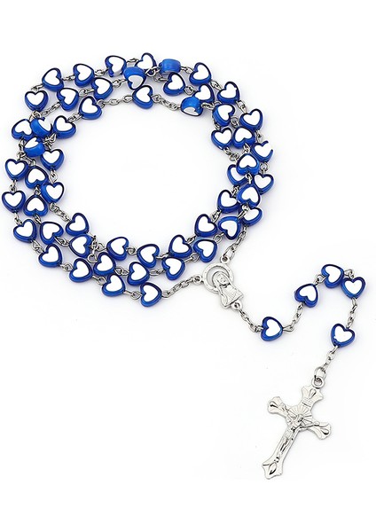 Xl8-1baol Takı Parça Isa Çapraz Tespih Kolye Vintage Çapraz Kolye Katolik Kolye Hediyeler Çinko Alaşım Aksesuarları (Yurt Dışından)