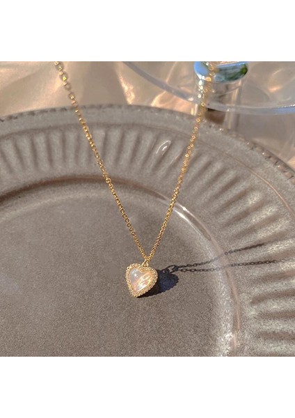 No.20 Boyutu Yeni Parlaklık Zirkon Geometrik Kolye Kolye Gümüş Renk Klavikula Zinciri Kadın Moda Takı Hediye (Yurt Dışından)