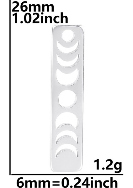 S631-S 9 Adetlot Paslanmaz Çelik Büyücülük Yıldız Pentagram Charms Pentagramı Kolye Takı Yapımı Için Kolye Küpe Toplu (Yurt Dışından)