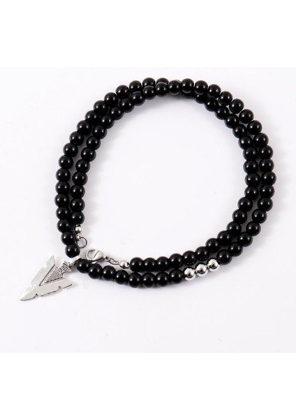 50CM Tarzı No.13 Boyutu 2022 Moda Yeni Ok Çekicilik Kolye Kolye Erkekler El Yapımı 6mm Kaplan Gözü Taş Boncuk Kolye Erkekler Takı Hediye (Yurt Dışından) indirimleri