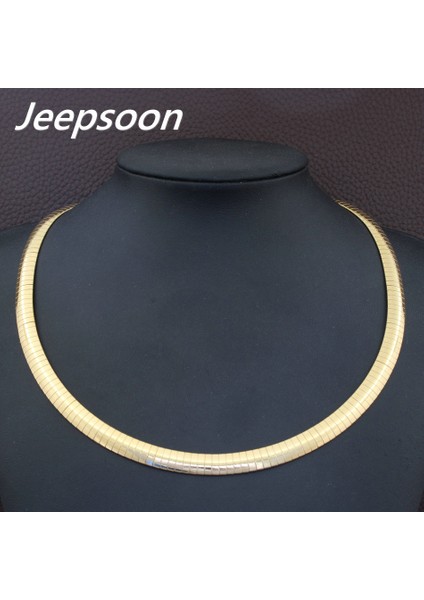 Nbjgaabb 8mm Sıcak Aksesuarları Paslanmaz Çelik Takı Moda Romantik Kaplama Altın Rengi Tork Kolye Kadınlar Için Nbjdbujp (Yurt Dışından) fiyatları