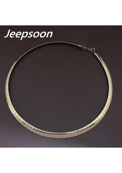 Nbjgaabb 8mm Sıcak Aksesuarları Paslanmaz Çelik Takı Moda Romantik Kaplama Altın Rengi Tork Kolye Kadınlar Için Nbjdbujp (Yurt Dışından) fırsatları