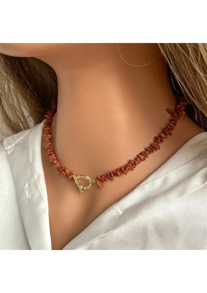 Labradorit Bohemia Kristal Boncuk Gerdanlık Kolye Kadınlar Için Şifa Naural Ton Güneş Taşı Sitrin Boyun Kolye Ot Toka Zincir H153 (Yurt Dışından) fırsatları