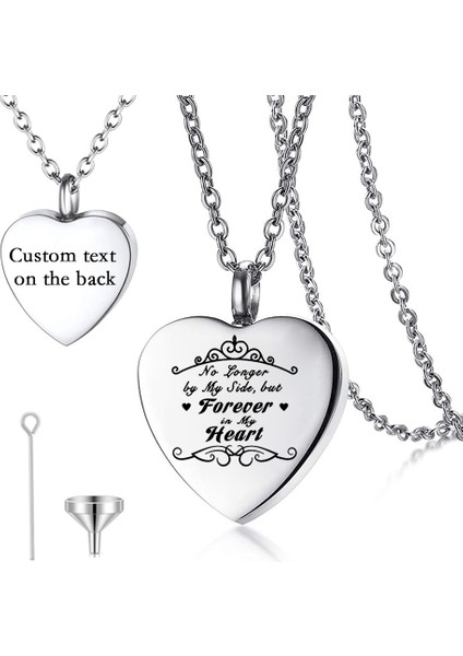 55CM Tarzı Huni Küller Için Kremasyon Takı - Artık Benim Tarafımda Sonsuza Kadar Kalbimde Küller Için Urn Kolye Kolye Anıt Kolye Hatıra (Yurt Dışından) fiyatları