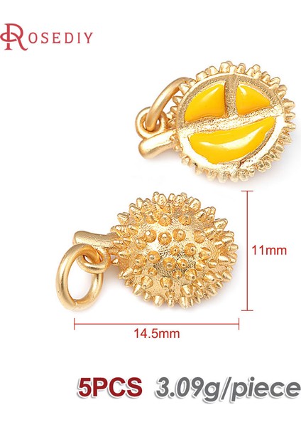 44414-MATALTINRENK 5 Adet Mat Altın Rengi Pirinç Özel Vintage Nepal Tarzı Çan Çiçek Şeker Takılar Kolye Takı Yapımı Malzemeleri Bulgular (Yurt Dışından)