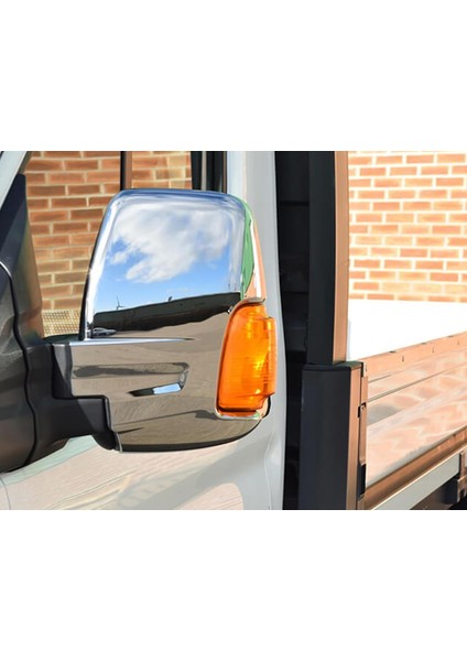 Ford Transit MK8 2014 ve üzeri ABS Krom Ayna Kapağı 2 Parça