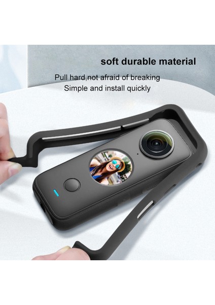 Insta 360 One X2 Aksiyon Kamera Muhafaza Kılıfı Çerçeve Tampon Koruyucu Kafes INSTA360 One X2 1/4 Dişli Bağlantı Noktaları (Yurt Dışından)
