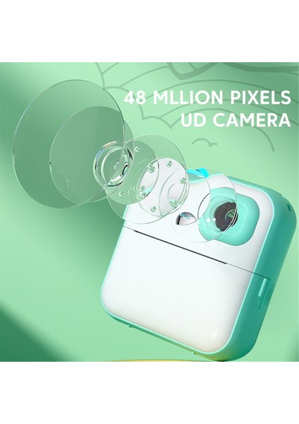 Çocuklar Için Dijital Kamera Video Baskı Anlık Kamera Çocuklar Için Mini Termal Yazıcı Doğum Günü Hediyesi Oyuncaklar Kızlar Erkekler Için-Mavi (Yurt Dışından) fiyatları
