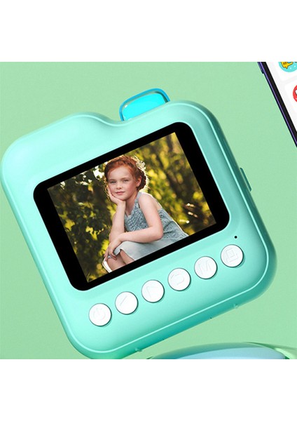 Çocuklar Için Dijital Kamera Video Baskı Anlık Kamera Çocuklar Için Mini Termal Yazıcı Doğum Günü Hediyesi Oyuncaklar Kızlar Erkekler Için-Mavi (Yurt Dışından) fırsatları