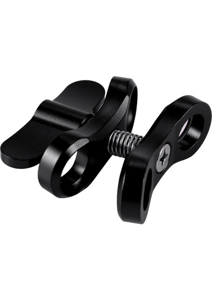 Kamera Aksesuarı Dalış Işıkları Topu Kelebek Klip Kol Kelepçe Dağı Alüminyum Gopro Hero 3 +/4/5 Xiaoyi Gitup SJ6000 Kamera Siyah (Yurt Dışından)