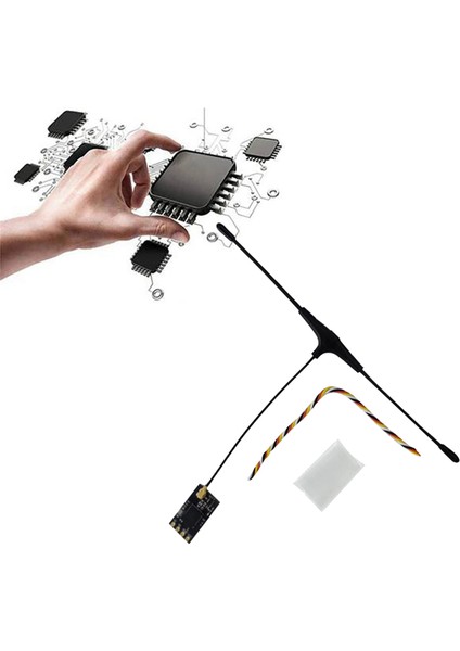 Elrs 915MHZ Nano Rx Expresslrs Alıcısı T Tipi Anten ile Rc Fpv Traversing Iha Parçaları (Yurt Dışından) fırsatları