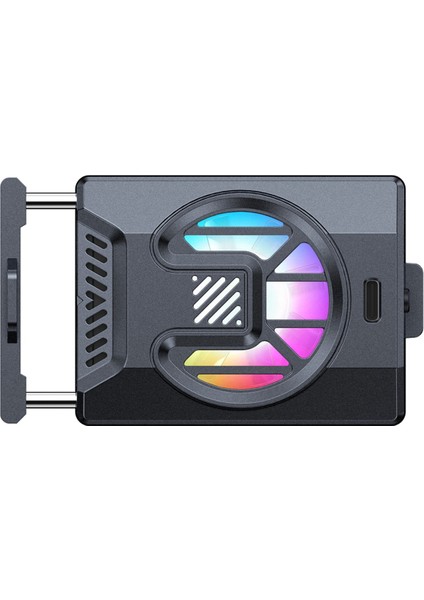 Yeni Evrensel Canlı Kamera Radyatör Yarıiletken Soğutma Soğutma Buz Arka Klips Entegre Soğutma Fanı Sessiz (Yurt Dışından)