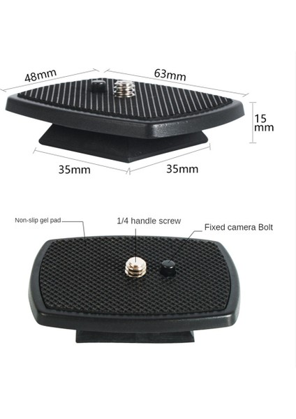 Dslr Kamera Adaptörü Dağı Kamera Tripodu Kafa Hızlı Bırakma Plakası Kamera Taban Plakası Üç Boyutlu Tripod Kafası (Yurt Dışından) indirimleri