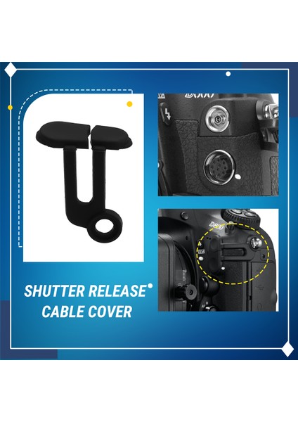 Nikon D800 D800E D810 Flaş Terminali Deri Kılıfı Için 2 Adet Deklanşör Kablosu Kılıfı Deklanşör Kablosu Deri Fiş Kılıfı (Yurt Dışından)