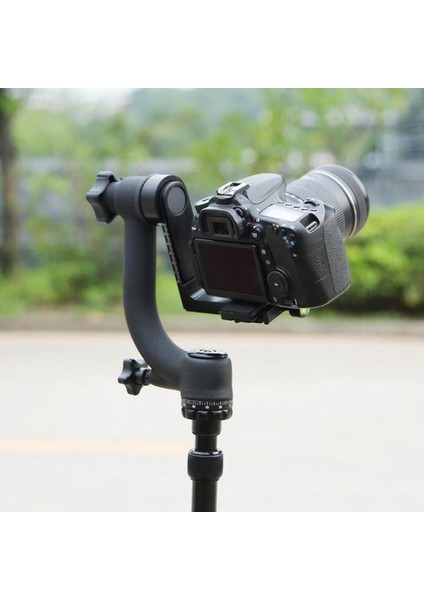 360 Derece Panoramik Gimbal Tripod Topu Kafa 1/4 Inç Vida Hızlı Bırakma Plakası ile Dslr Kamera Için Telefoto Lens (Yurt Dışından) fiyatları