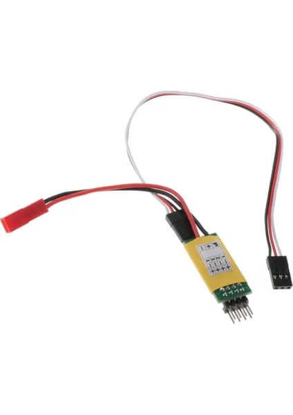 3 Kanallı Video Anahtar Modülü 3 Yollu Video Anahtar Flaşı 4 LED Işık Multicopter Iha'lar 5.8g Fpv Verici Kamera Için (Yurt Dışından)