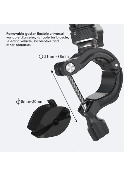 Motosiklet Bisiklet Klips Braketi Adaptörü Gopro 12 INSTA360 Aksiyon Kamera Aksesuarları Için Montaj (Yurt Dışından) modelleri