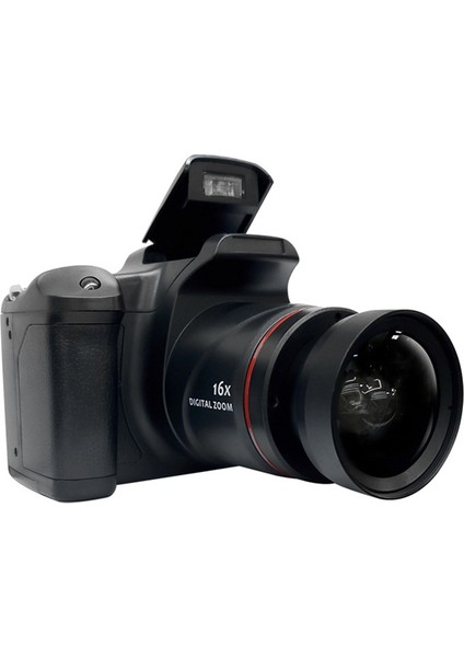 Profesyonel Fotoğraf Kamera Slr Dijital Kamera Taşınabilir El 16X Dijital Zoom 16MP Hd Çıkışlı Selfie Kamera (Yurt Dışından)