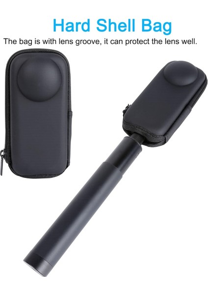 INSTA360 X4 Için Kamera Koruyucu Aksesuar Seti, Lens Koruyucu/silikon Koruyucu Kapak/ekran Koruyucular/kamera Kılıfı (Yurt Dışından)