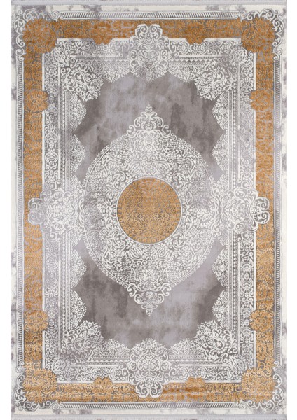 Venedik Akrilik Modern Yumuşak Dokulu Halı 613 Sarı