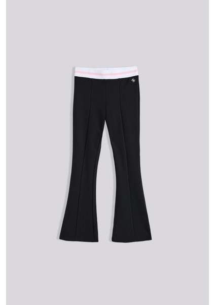 Bg Store Kız Çocuk Siyah Pantolon