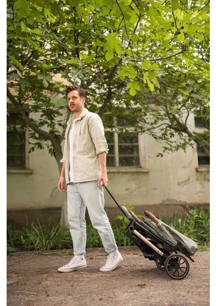 Ribera Kabin Boy Bebek Arabası - Green Aspen indirimleri