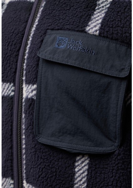 felslicht check jkt m erkek outdoor ceket a60058-c0413 dark navy indirimleri