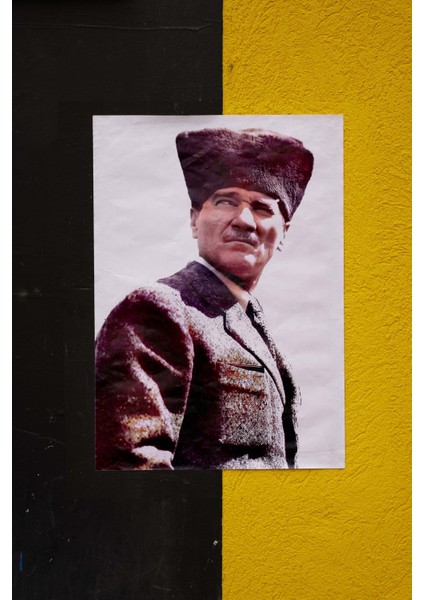 Atatürk Yüksek Kalite Fotoğraf Kağıdı Pvc Poster