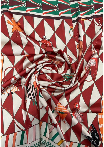 Scarf Bordo City Fular 70*70