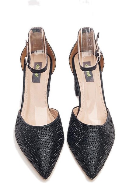 Taşlı Kadın Topuklu Abiye Ayakkabı modelleri